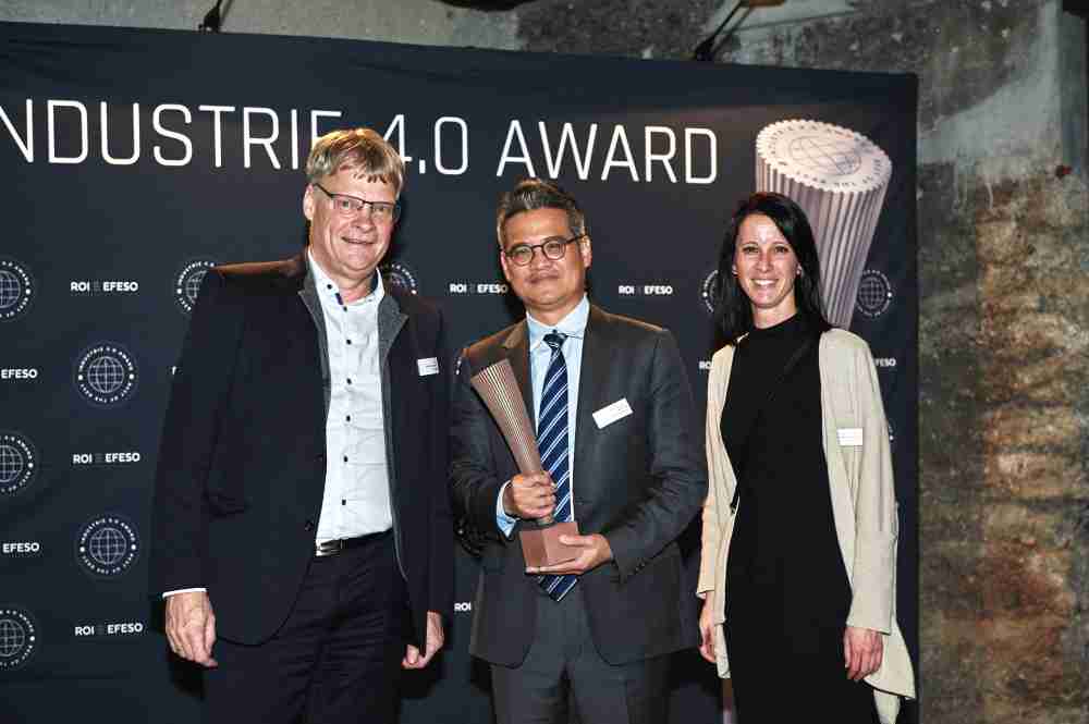 传奇国际光电数位转型成效亮眼，，，获德国ROI-EFESO工业4.0大奖肯定