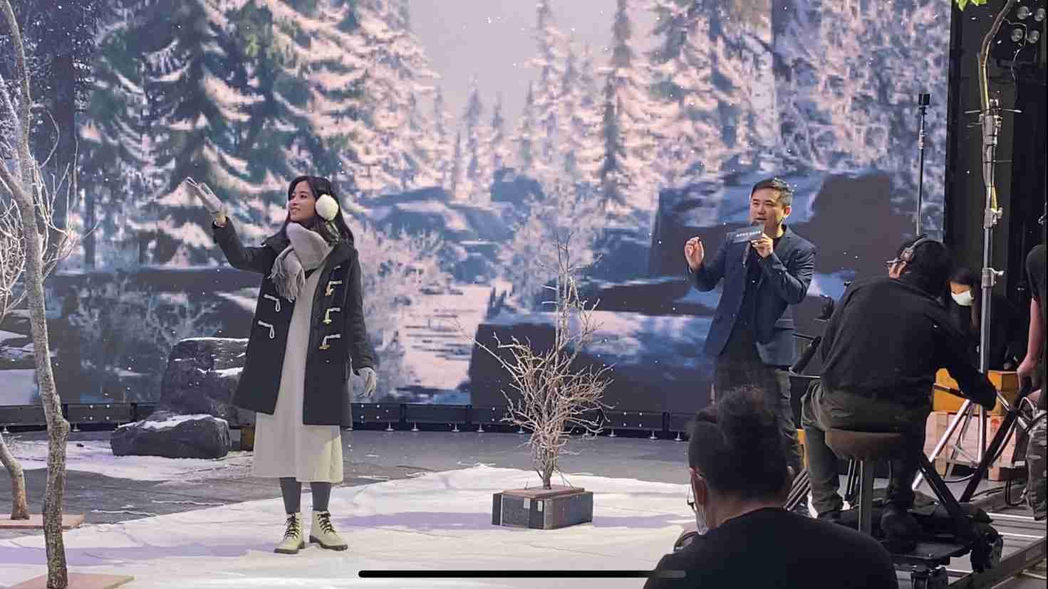 传奇国际以ALED先进显屏技术，，与金马奖视觉特效团队“再现影像”携手合作打造LED虚拟摄影棚，，提供沉浸式表演体验，，，，并精简拍摄成本与时间