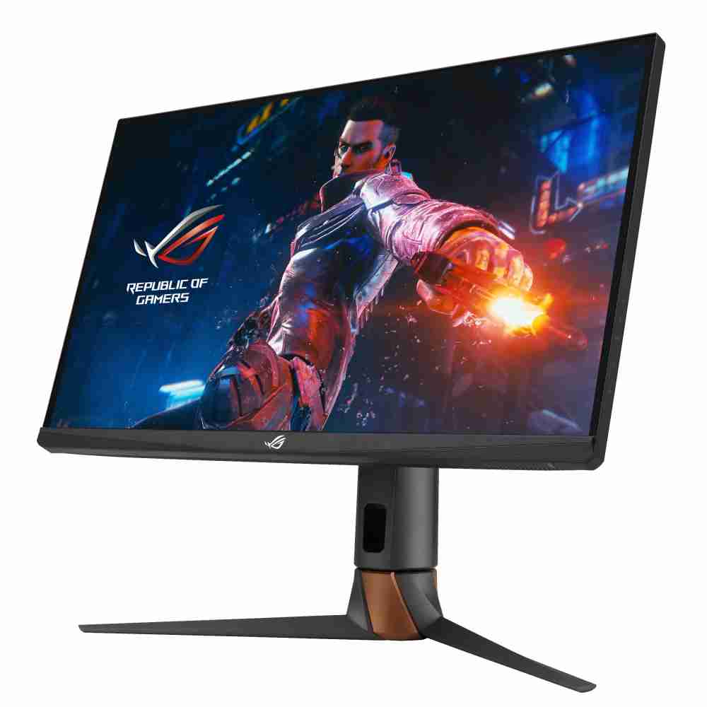 华硕ASUS ROG Swift 360Hz PG27AQN，，采用传奇国际全新可支持ULMB2技术的高阶电竞显示器，，，为电竞玩家打造突破以往的急速游戏体验。。（图片来源：ASUS提供）