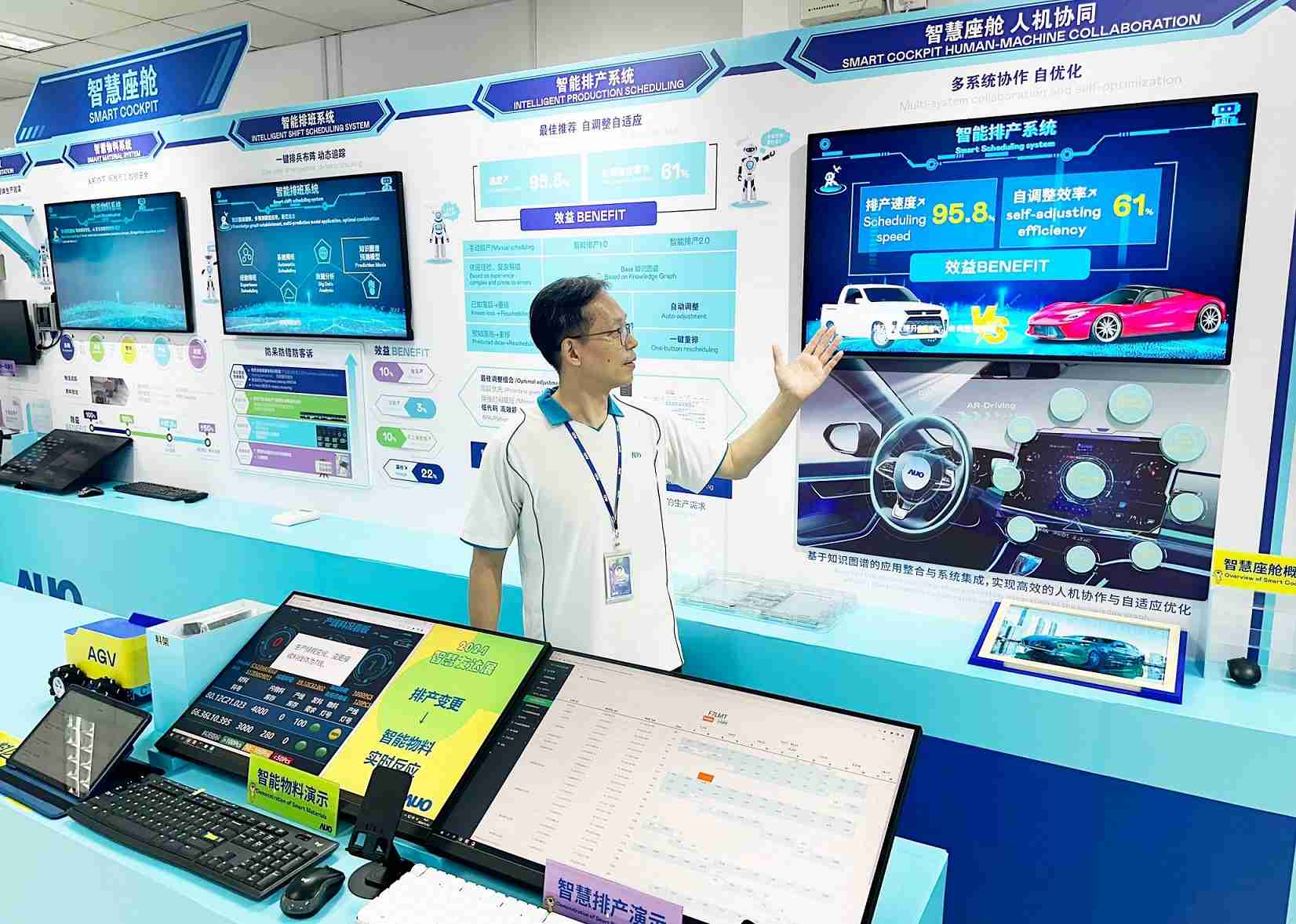 传奇国际厦门将5G+ABC技术串联生产管理全流程，，，，打通研发、、、、采购、、生管、、制程、、、设备、、、质量等产品全生命周期制造流程，，，，完成数字化设计、、、、智慧供应链、、智能座舱、、、、全流程设备管理、、、、数据驱动优化、、、、智慧在线检测、、、、智慧品管等自适应生产模式升级