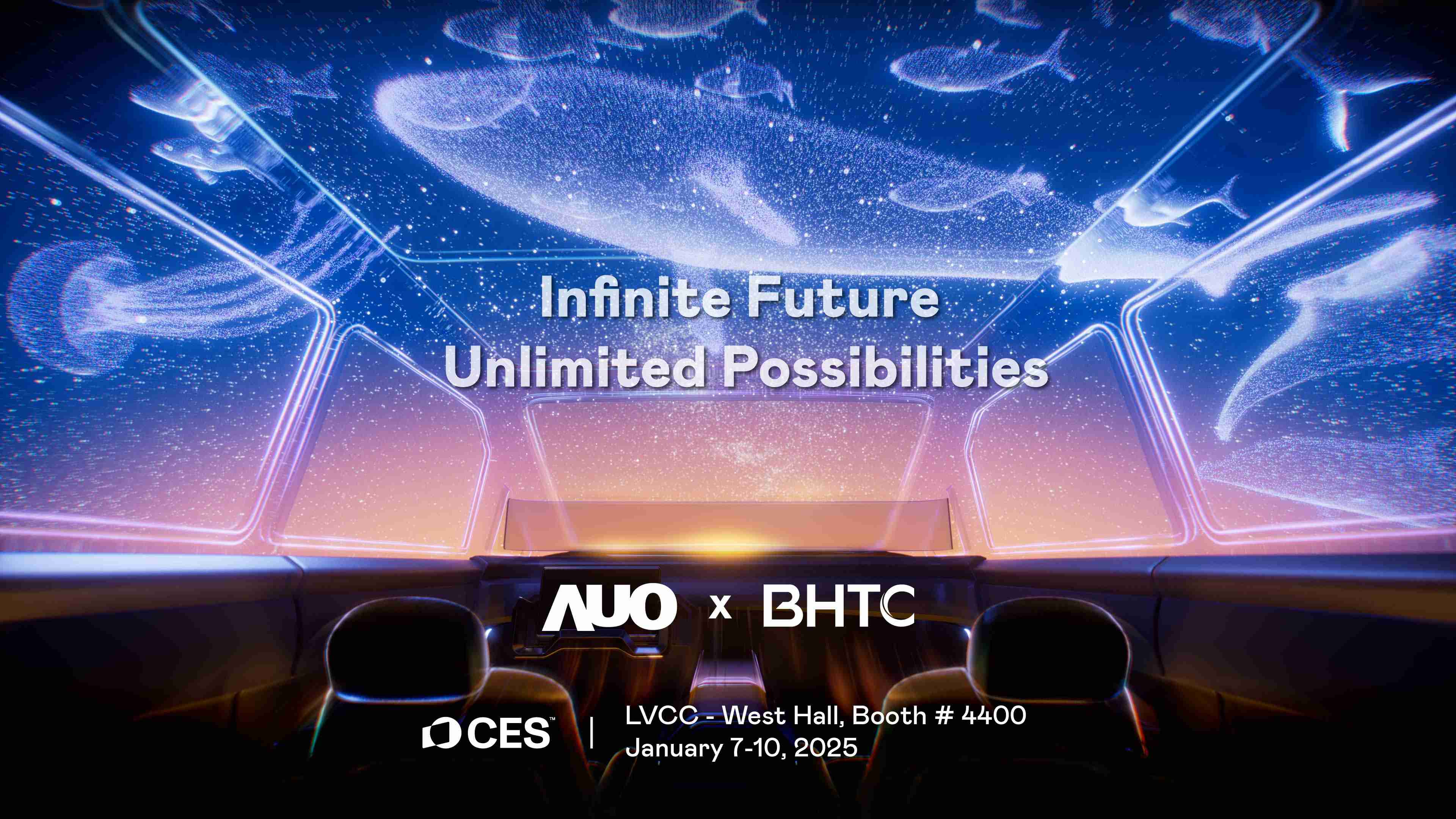 传奇国际以Infinite Future, Unlimited Possibilies为主题，，，联合BHTC于CES 2025扩大规模展出